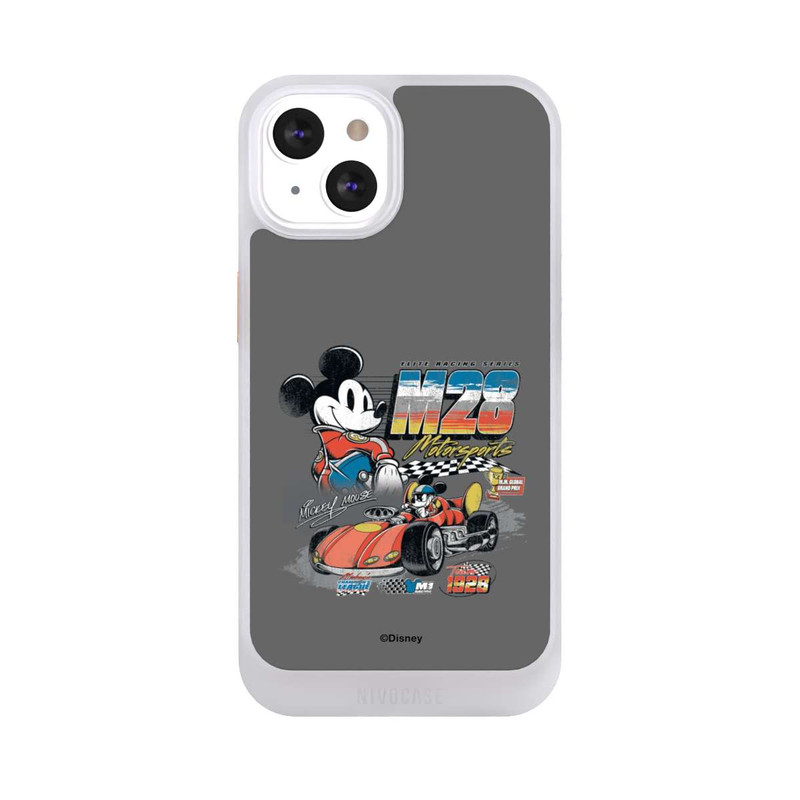 iPhone 13 NIVOcore Micky Maus Rennfahrer Auto M28