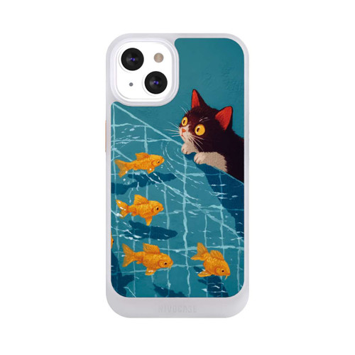 Apple iPhone 13 NIVOcore Cat in a Pool with AI