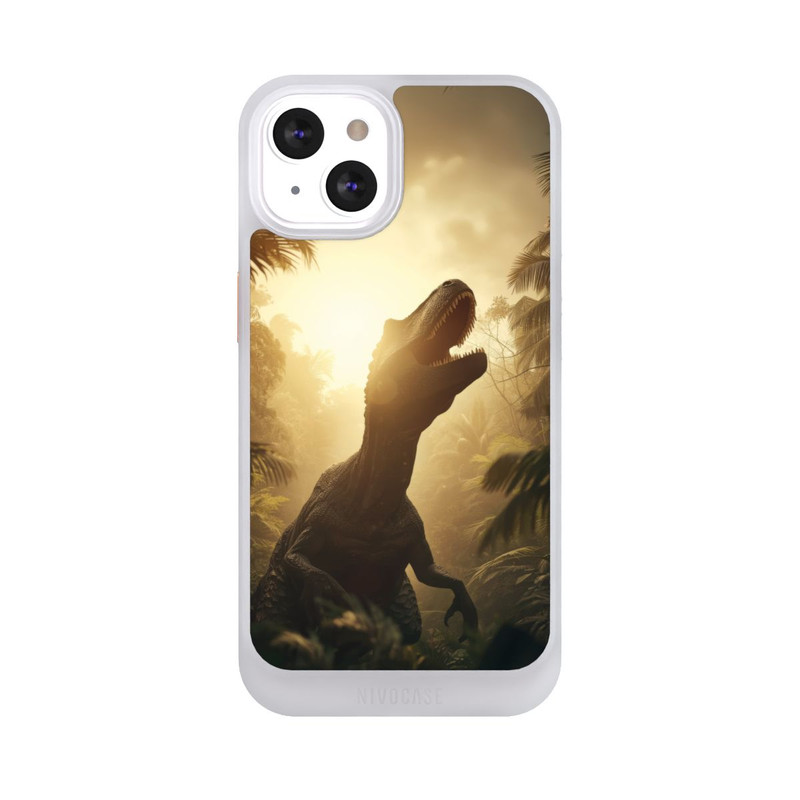 iPhone 13 NIVOcore Dinosaure dans la Jungle avec IA