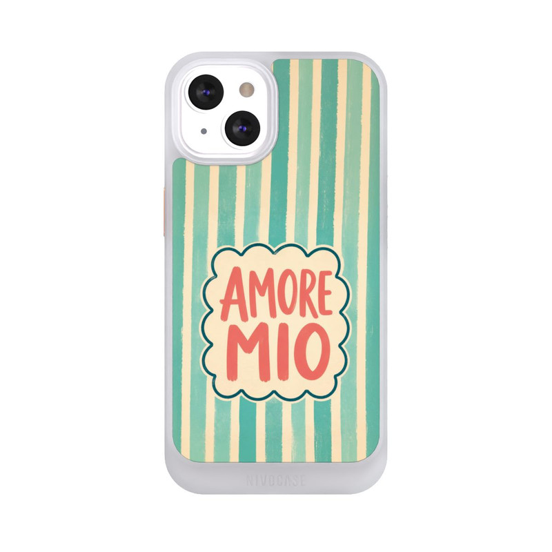 iPhone 13 NIVOcore Amore Mio Rayures avec l'IA