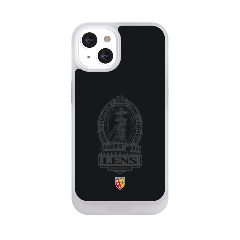 iPhone 13 NIVOcore RC Lens Mine de Ferveur Emblème noir