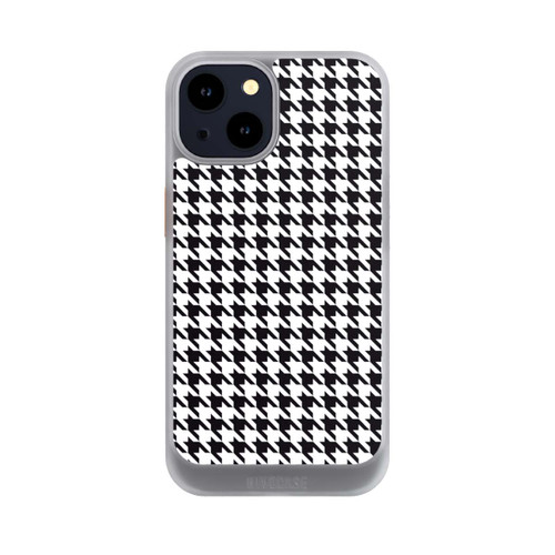 Apple iPhone 14 NIVOcore Hahnentritt Schwarz Weiß
