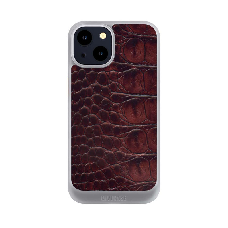 iPhone 14 NIVOcore Kroco Dunkelbraun