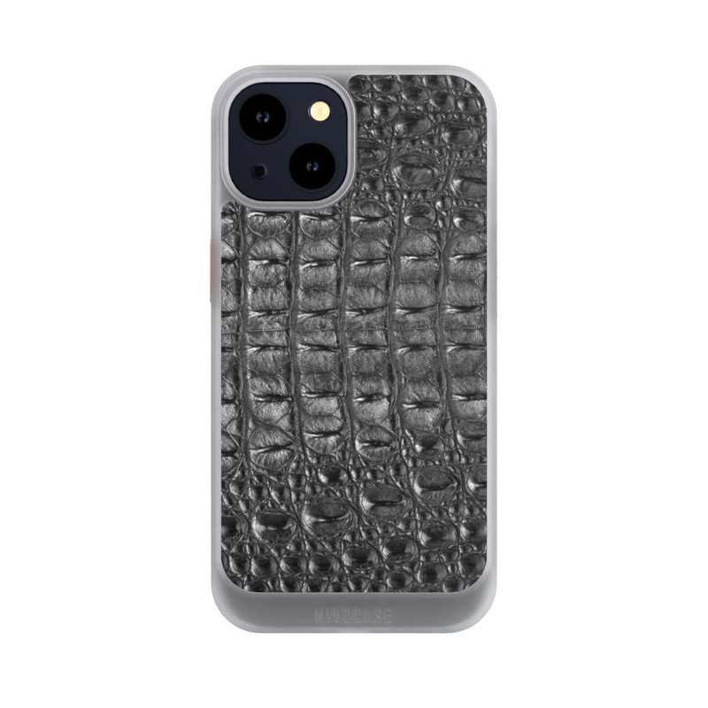 iPhone 14 NIVOcore Croco Noir