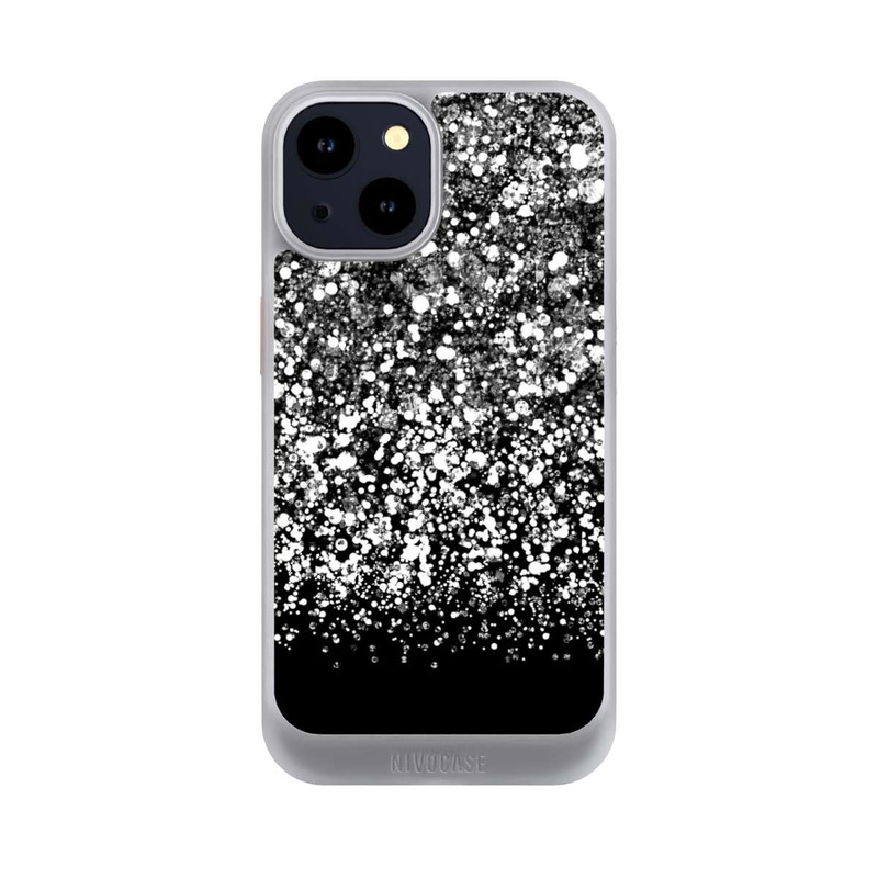 iPhone 14 NIVOcore Schneefall Glitzerlook