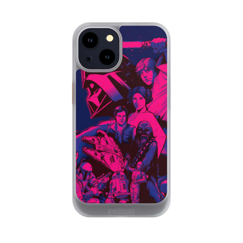 Apple iPhone 14 NIVOcore StarWars Charaktere - Ultraviolet