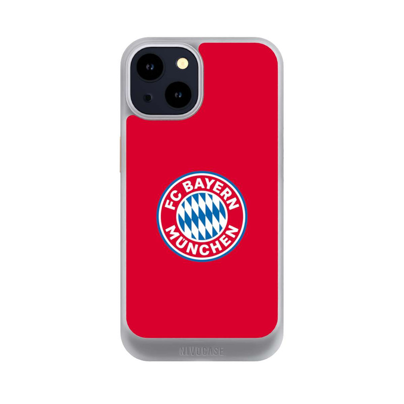 iPhone 14 NIVOcore FCB Logo auf Rot