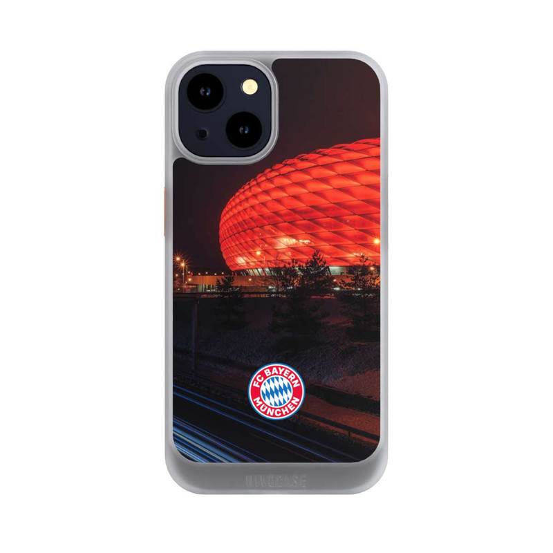 iPhone 14 NIVOcore Allianz Arena bei Nacht FCB