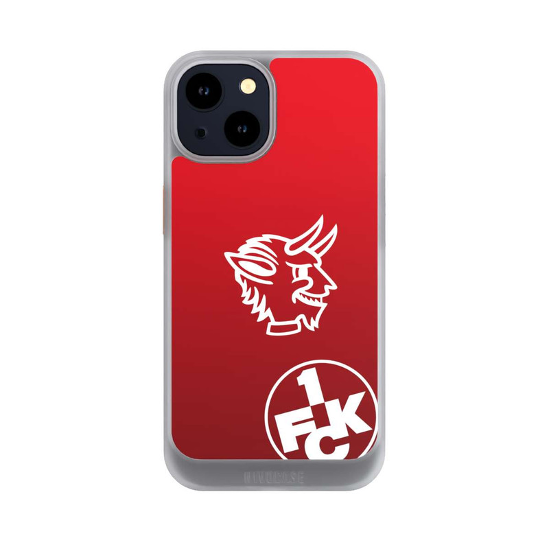 iPhone 14 NIVOcore Teufelskopf FCK auf Rot