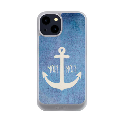 Apple iPhone 14 NIVOcore Moin Moin Anker Blau