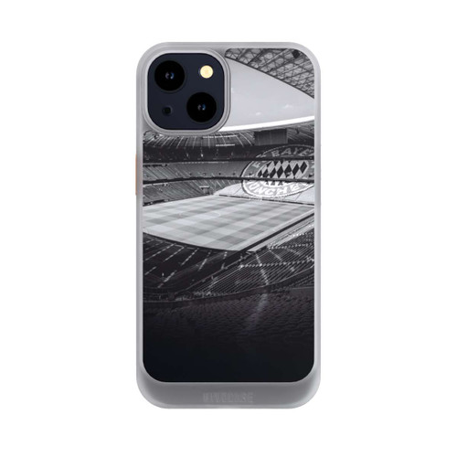 Apple iPhone 14 NIVOcore Stadion FC Bayern - Black White
