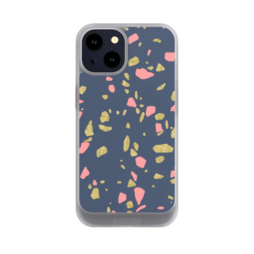 Apple iPhone 14 NIVOcore Terazzo Look d'or