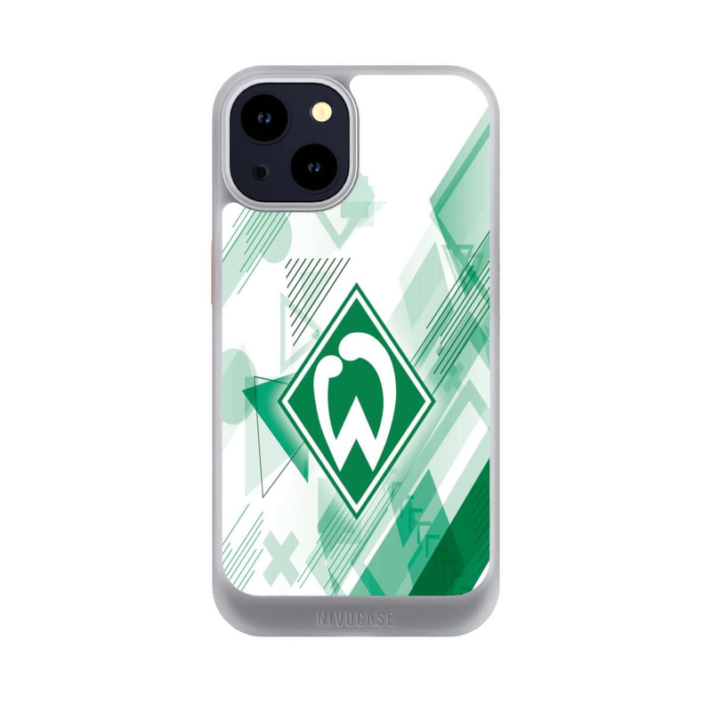 iPhone 14 NIVOcore Weiße Grafikelemente - Werder Bremen