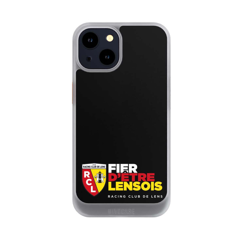 iPhone 14 NIVOcore RC Lens Logo en bas Noir