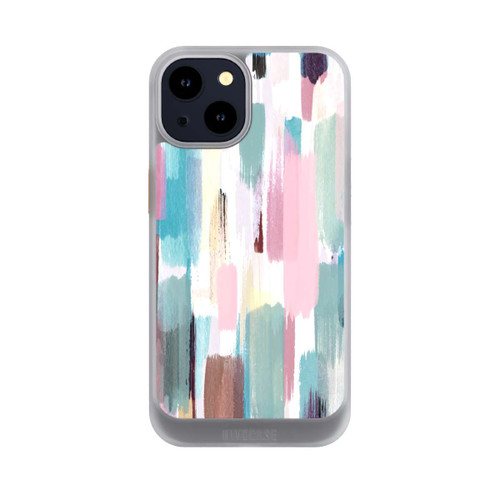 Apple iPhone 14 NIVOcore Coups de pinceau abstraits Nuances pastel