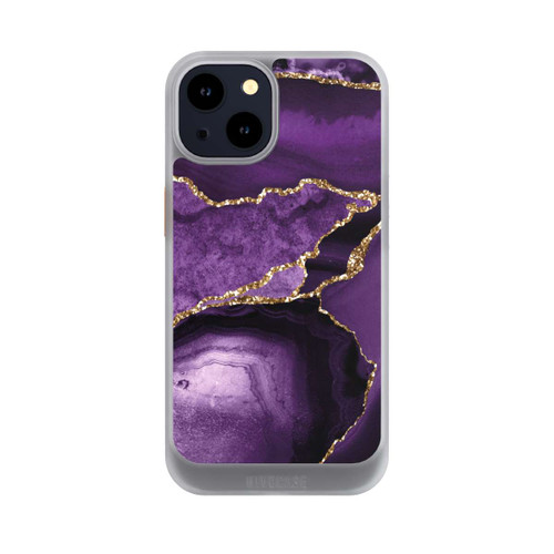 Apple iPhone 14 NIVOcore Lila Marmor Landschaft