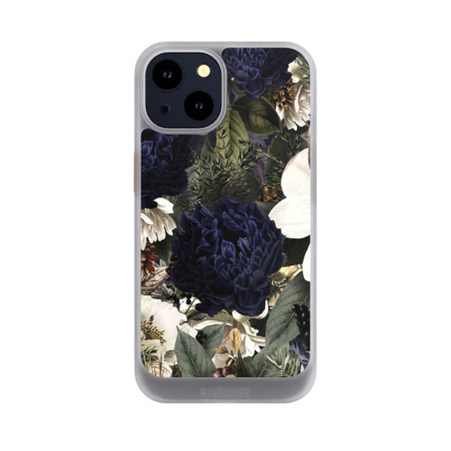 Apple iPhone 14 NIVOcore Dunkle Mitternachts Barock Vintage Blumen