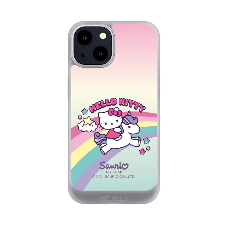 iPhone 14 NIVOcore Hello Kitty Regenbogen 