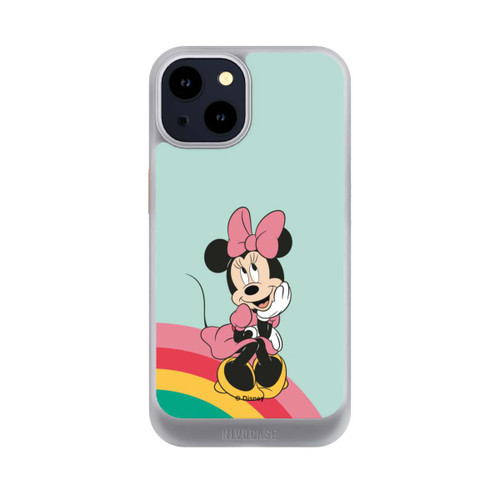 Apple iPhone 14 NIVOcore Minnie Regenbogen Portrait