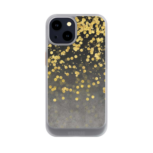 Apple iPhone 14 NIVOcore Pluie glamoureuse dorée