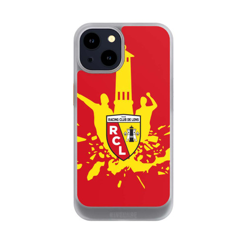 Apple iPhone 14 NIVOcore RC Lens Tour jaune sur rouge