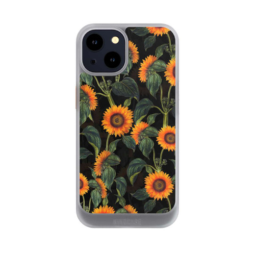 Apple iPhone 14 NIVOcore Sonnenblume schwarz