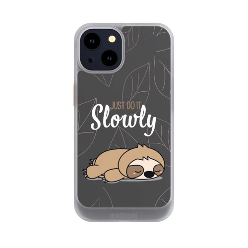 Apple iPhone 14 NIVOcore Just Do It Slowly Sloth Grey