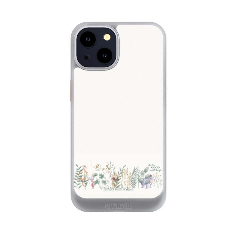iPhone 14 NIVOcore Winnie Puuh und seine Freunde hinter Eukalyptus