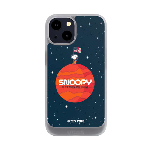 Apple iPhone 14 NIVOcore Snoopy Weltraumreisender Orange