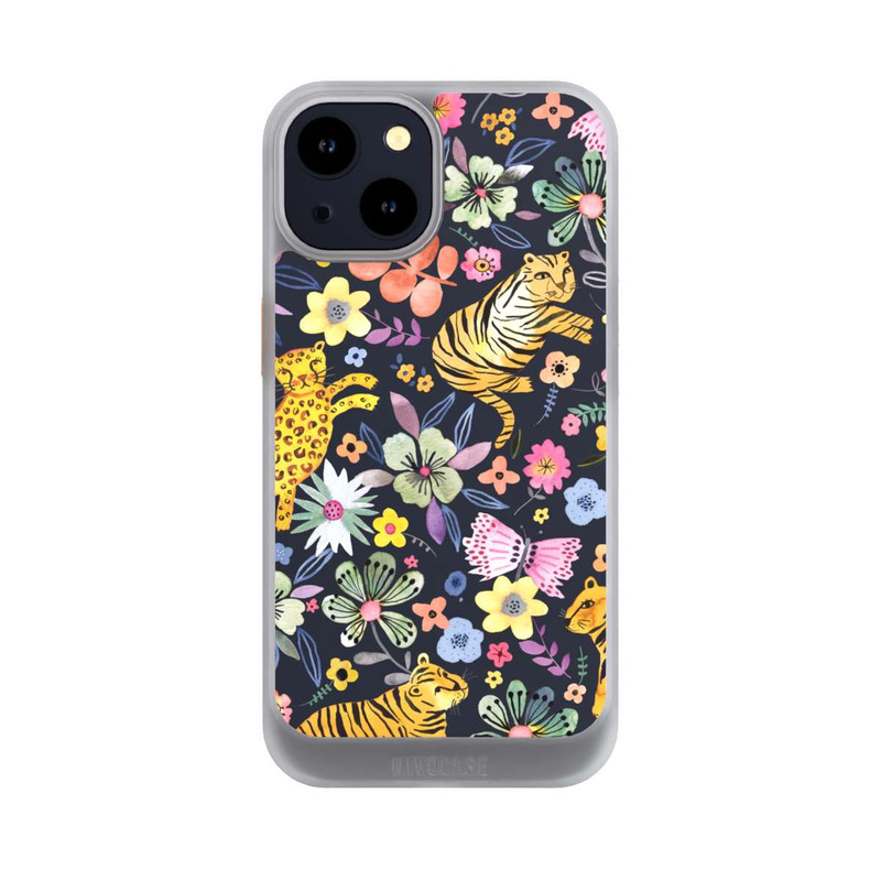 iPhone 14 NIVOcore Tigres & Fleurs du Printemps