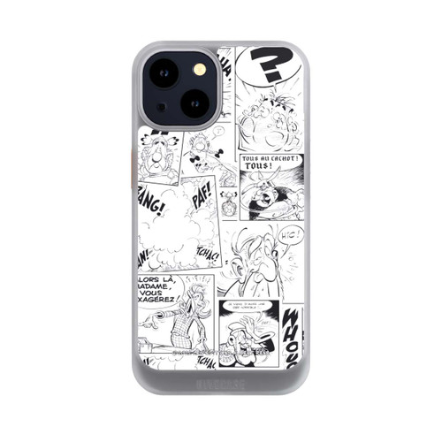 Apple iPhone 14 NIVOcore BD Astérix Blanc &amp; Noir