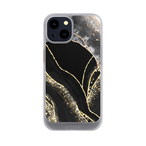 Apple iPhone 14 NIVOcore Dark Marble Gold