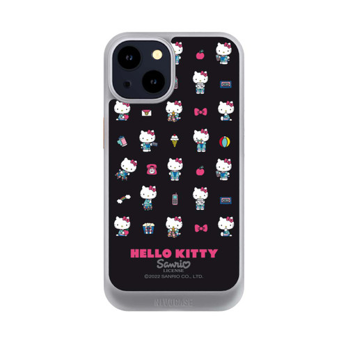 Apple iPhone 14 NIVOcore Hello Kitty 90s Schwarz