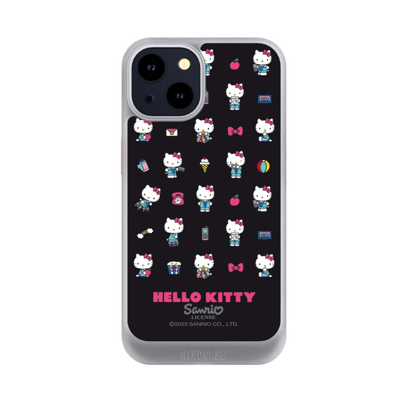 iPhone 14 NIVOcore Hello Kitty 90s Schwarz