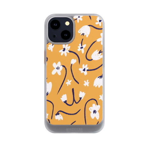 Apple iPhone 14 NIVOcore Pattern Petites Fleurs Jaunes