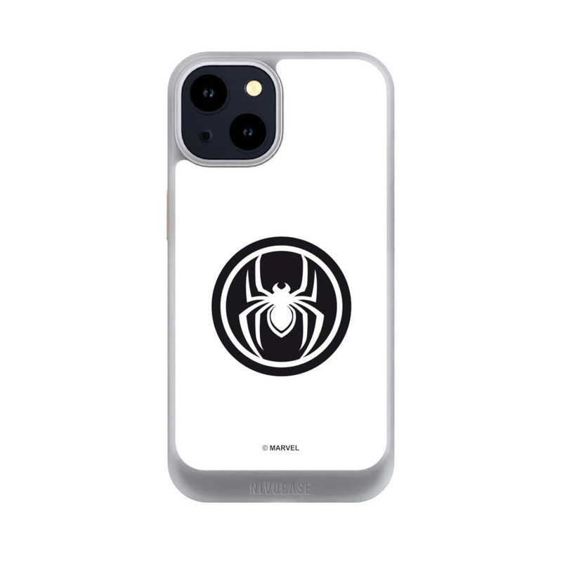 iPhone 14 NIVOcore Spider-Man Logo White
