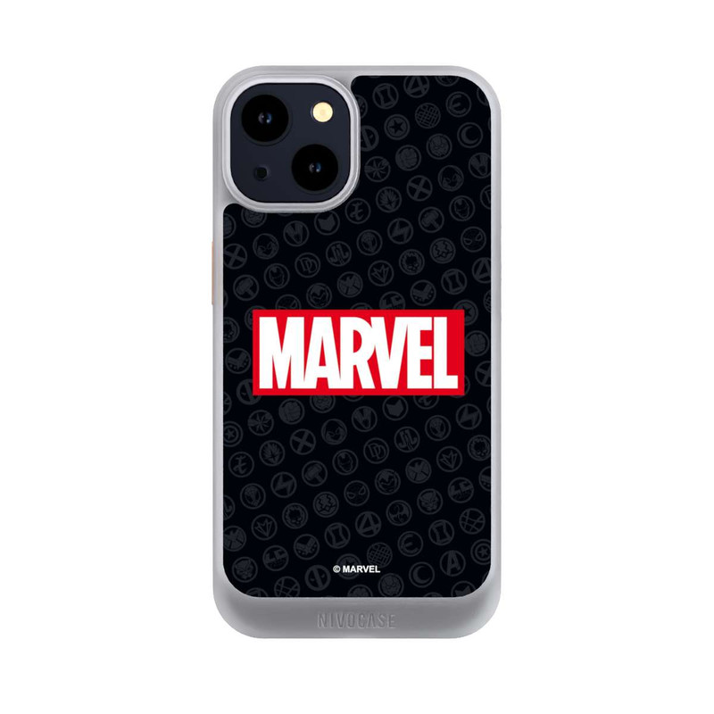 iPhone 14 NIVOcore Marvel Logo Black Red 