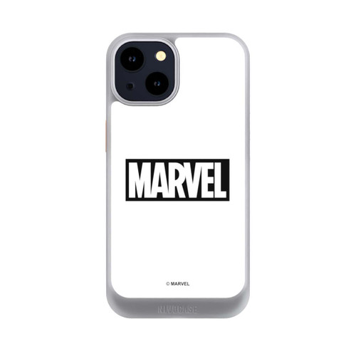 Apple iPhone 14 NIVOcore Marvel Logo White