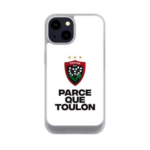 Apple iPhone 14 NIVOcore Parce Que Toulon Blanc