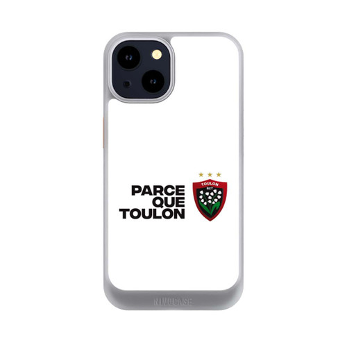 Apple iPhone 14 NIVOcore RC Toulonnais PQT Blanc