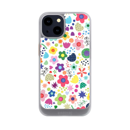 Apple iPhone 14 NIVOcore Fleurs psychédéliques colorées