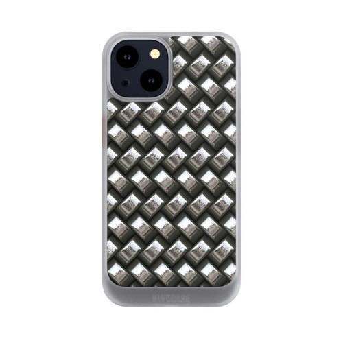 Apple iPhone 14 NIVOcore Glamour Silver Metal