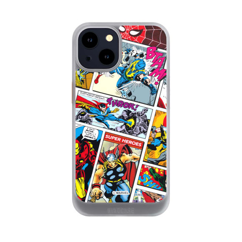 Apple iPhone 14 NIVOcore Marvel Retro Comic Blue