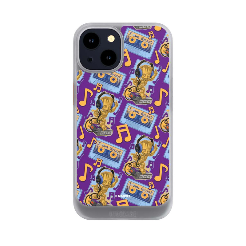 iPhone 14 NIVOcore Groot Comic Headphones Guardians of the Galaxy