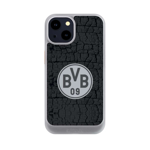 Apple iPhone 14 NIVOcore BVB Trikot Kohle und Stahl