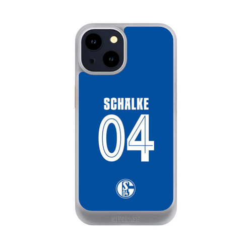 Apple iPhone 14 NIVOcore Schalke 04 Hellblau
