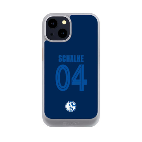 Apple iPhone 14 NIVOcore Schalke 04 Dunkelblau