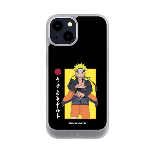 Apple iPhone 14 NIVOcore Naruto Kampfposition Schwarz