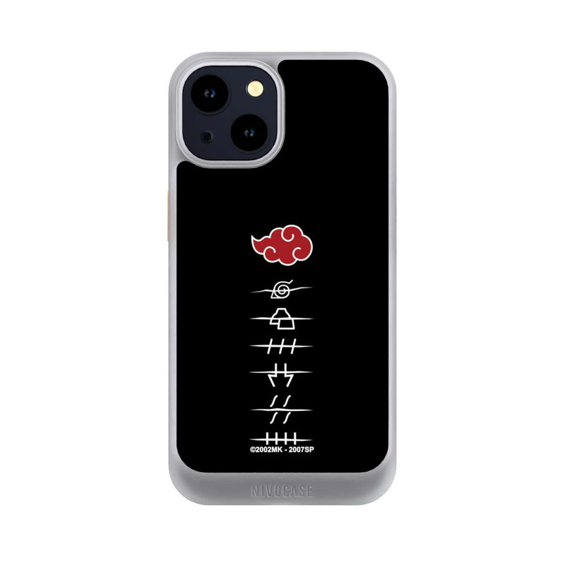 iPhone 14 NIVOcore Symboles des membres de l'Akatsuki noirs