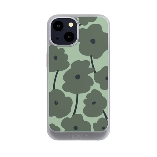 Apple iPhone 14 NIVOcore Fleurs Minimalistes Vertes